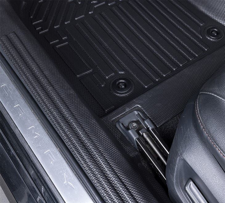 High Quality Car Floor Mat Custom TPE 5D Car Mats for HILUX 2016-2025 high quality